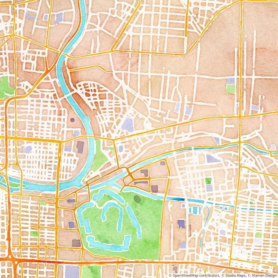 Venue location map