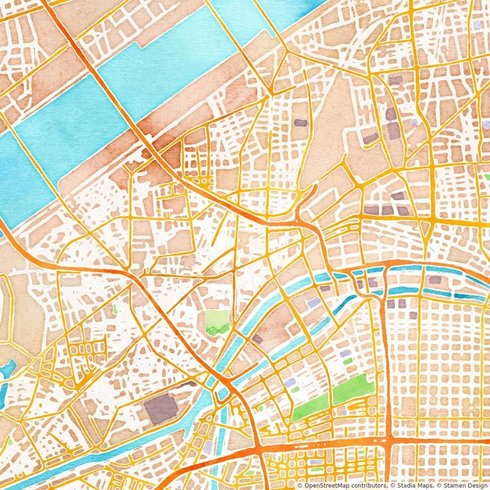 Venue location map